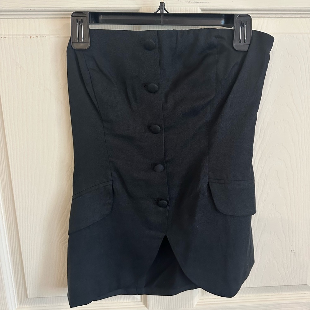 Elegant Black Button-Up Shirt